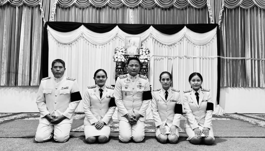  องค์การบริหารส่วนตำบลแวงดงเข้าร่วมพิธีบำเพ็ญกุศลและแสดงความอาลัยในวาระครบ 7 วัน(สัตมวาร)